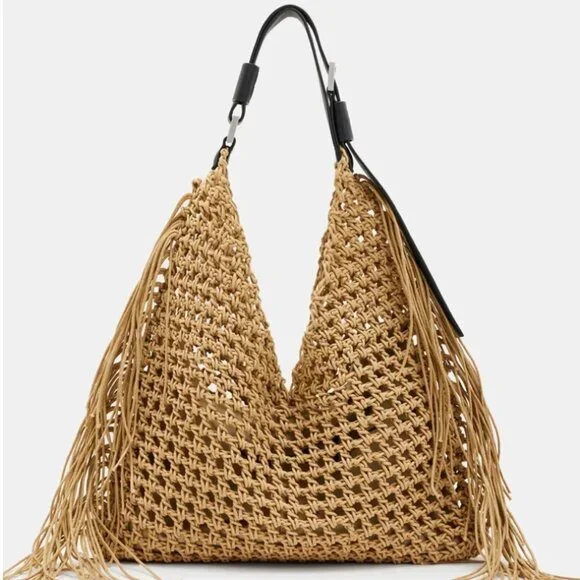 All Saints Large Crochet Bag "LIKE NEW" - Picture 16 of 16